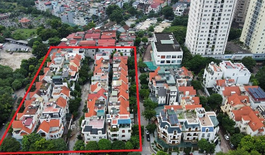 Quỹ đất 20% tại KĐT mới Trung Văn 'hô biến' thành khu biệt thự, chung cư để bán