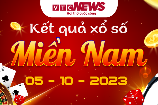 Kết quả xổ số miền Nam hôm nay 5/10 - XSMN 5/10/2023