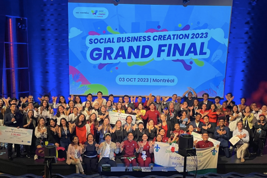 Việt Nam giành nhiều giải thưởng tại cuộc thi Sáng tạo kinh doanh xã hội