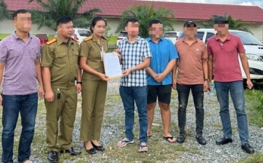 Giải cứu thanh niên bị lừa sang khu vực "Tam giác vàng"