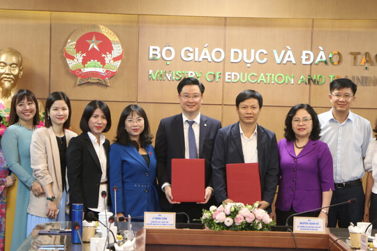 Bộ GD&ĐT ký kết thỏa thuận hợp tác với Quỹ Thiện Tâm