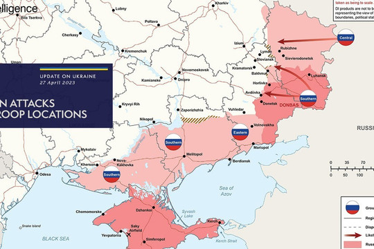 Chuyên gia Mỹ lo Ukraine mất nốt Odessa, Nikolaev, Dnepr, Kharkov, Sumy