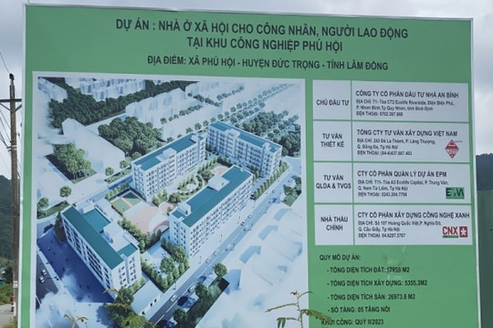 Lâm Đồng: Dự án nhà ở xã hội vẫn “án binh, bất động” sau 3 tháng khởi công