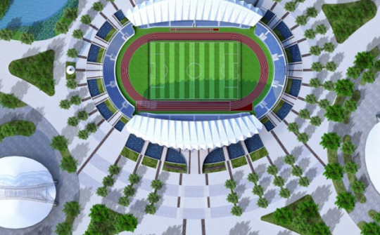 Tỉnh ở Việt Nam đầu tư hơn 500 tỷ xây sân vận động có mái che, hiện đại