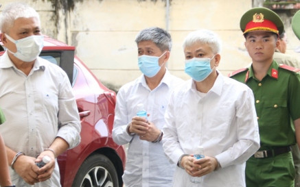 Cựu Giám đốc Sở LĐ-TB&XH Bình Dương Lê Minh Quốc Cường hầu tòa
