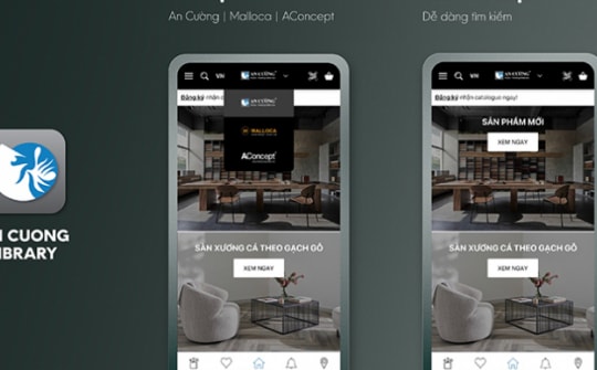 AC Library - ứng dụng thú vị trong thế giới thiết kế nội thất