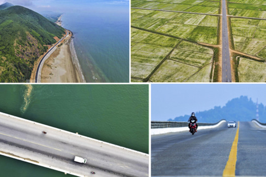 Cận cảnh đường ven biển 2.000 tỷ đề xuất chuyển thành quốc lộ
