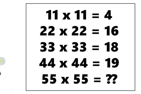 Nếu con bạn có thể giải bài toán này trong vòng 20 giây thì xin chúc mừng: Đứa trẻ có IQ "không hề vừa"