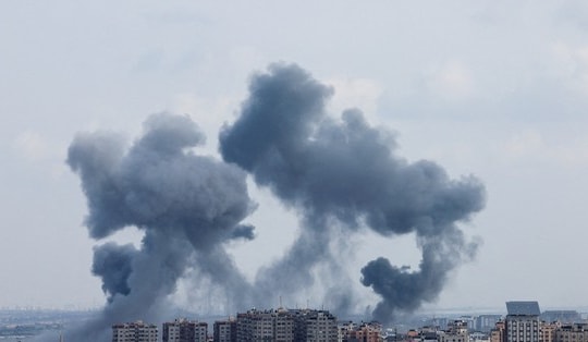 Israel tấn công 200 mục tiêu thuộc khu 'trung tâm chỉ huy' của phong trào Hamas