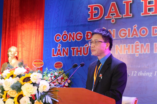 Ông Nguyễn Ngọc Ân tiếp tục làm Chủ tịch Công đoàn Giáo dục Việt Nam