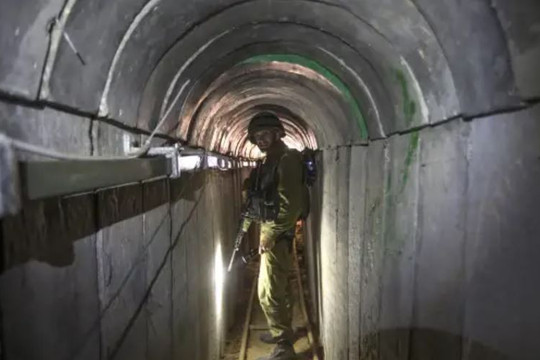 Hệ thống đường hầm ở Gaza ẩn giấu bẫy chực chờ quân đội Israel