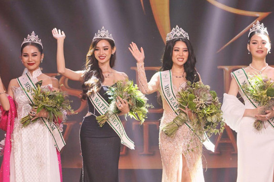 Đỗ Thị Lan Anh đăng quang tại Miss Earth Vietnam 2023