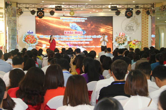 Hơn 100 giáo viên Sơn La tham gia Hội thi dạy giỏi THPT lần thứ XI