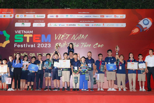 Học sinh Nam Định đoạt giải Nhất cuộc thi Robotics cấp quốc gia