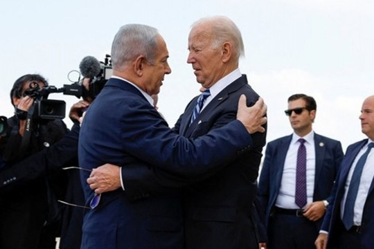 Ông Biden đưa ra nhận định nóng khi vừa đặt chân đến Israel