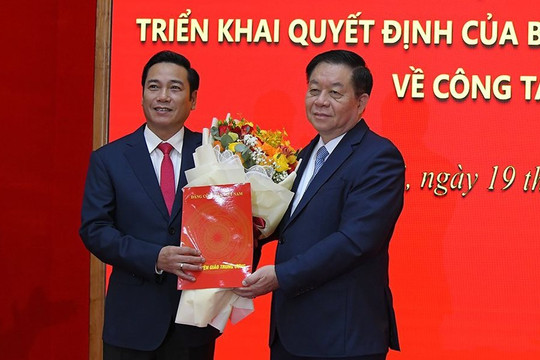 Ông Nguyễn Công Dũng làm Tổng Biên tập Báo Điện tử Đảng Cộng sản Việt Nam