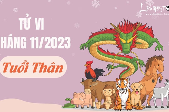 Tử vi tháng 11/2023 tuổi Thân âm lịch: Bon chen, vất vả nhưng chưa chắc được ghi nhận