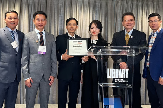 Dự án học tập suốt đời của Việt Nam được Thư viện Quốc hội Mỹ vinh danh