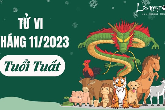 Tử vi tháng 11/2023 tuổi Tuất âm lịch: Vật vả ngược xuôi nhưng có nguồn thu rủng rỉnh để bù đắp