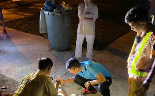 Hai CSGT Đà Nẵng dũng cảm cứu học sinh đuối nước