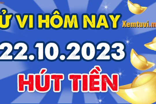 Tử vi ngày 22/10/2023 của 12 con giáp chủ nhật: Sửu bị hại, Thìn sáng tạo