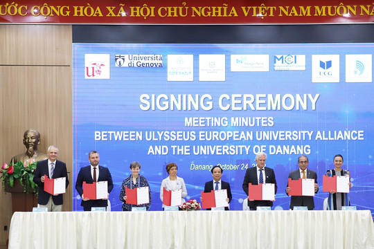 ĐH Đà Nẵng ký kết hợp tác toàn diện với liên minh các trường đại học châu Âu