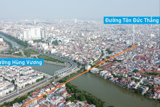 Toàn cảnh vị trí quy hoạch xây cầu vượt sông Tam Bạc nối quận Hồng Bàng - Lê Chân, TP Hải Phòng