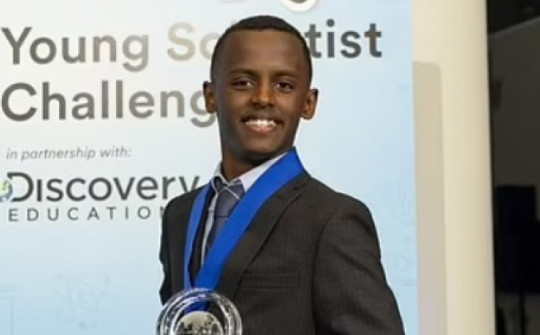 Cậu bé 14 tuổi đạt giải nhà khoa học trẻ hàng đầu nước Mỹ khi phát triển xà phòng điều trị ung thư