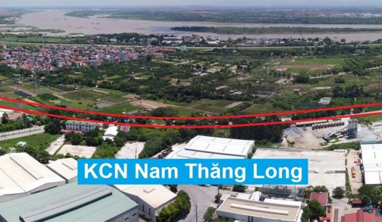 Khởi công đường nối Vành đai 3,5 - Hoàng Quốc Việt kéo dài - KCN Nam Thăng Long trong tháng 11
