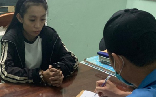 Công an Bình Định bắt giữ người phụ nữ dắt 2 con nhỏ trốn thi hành án phạt tù