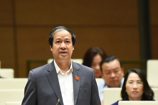 Bộ trưởng Nguyễn Kim Sơn trao đổi 5 vấn đề thuộc lĩnh vực giáo dục và đào tạo