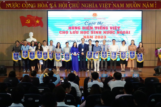 Đà Nẵng thắng lớn tại cuộc thi hùng biện tiếng Việt cho lưu học sinh nước ngoài
