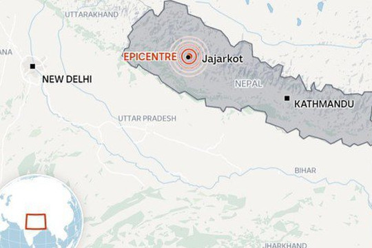 Động đất mạnh ở Nepal, tâm chấn bị bít lối