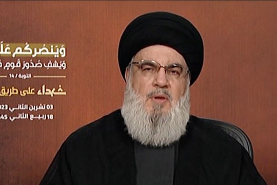 Thủ lĩnh Hezbollah cảnh báo mọi kịch bản đều để ngỏ ở mặt trận Lebanon