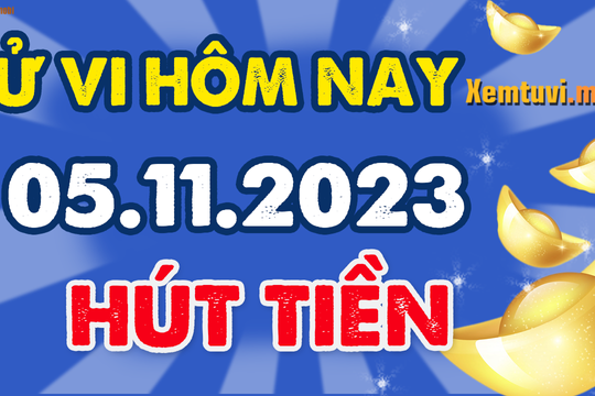 Tử vi ngày 5/11/2023 của 12 con giáp chủ nhật: Hợi gặp may, Tỵ trầm lắng