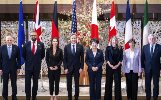 G7 tuyên bố về vấn đề ngừng bắn ở Dải Gaza