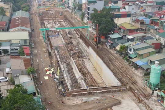 Dự án xây dựng hầm chui gần 778 tỷ ở Hà Nội ra sao sau 1 năm thi công?