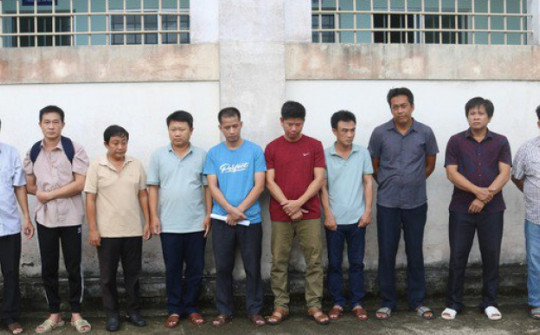 Kiên Giang: Khởi tố 3 cựu lãnh đạo huyện, bắt giam 10 người