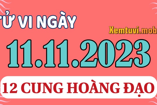 Tử vi 12 cung hoàng đạo ngày 11/11/2023: Bạch Dương sáng tạo, Song Tử quyết đoán