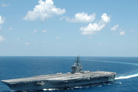 Sức mạnh nhóm tàu sân bay Mỹ nhằm ngăn 'thùng thuốc súng' Trung Đông phát nổ