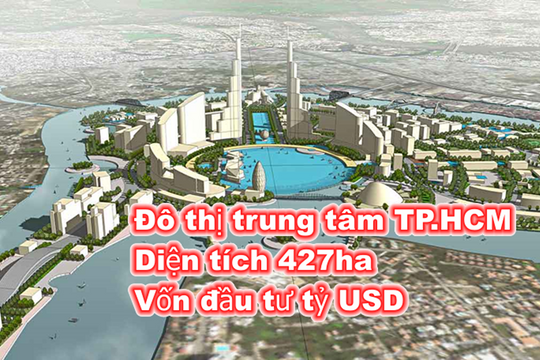 Ý tưởng quy hoạch kiến trúc dự án tỷ USD tại TP.HCM sẽ được công bố vào tháng 3/2024