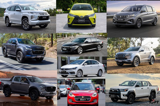 Top 10 mẫu xe bán ít nhất tháng 10/2023: Hyundai Palisade lần đầu góp mặt