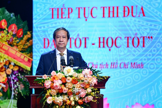 Bộ trưởng Nguyễn Kim Sơn nhấn mạnh sự 'lan toả' và 3 chữ 'an' trong nhà trường