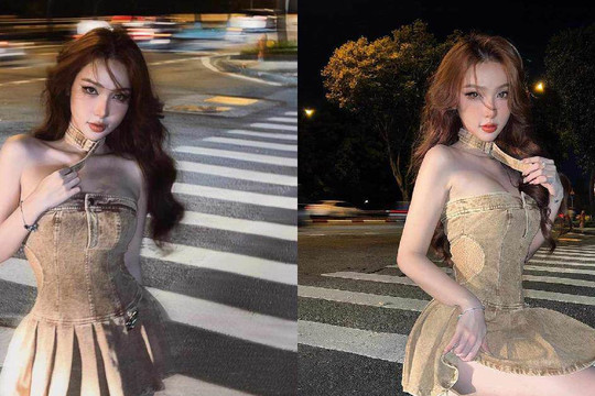 Mỹm Trần - hot girl chuyển giới diện váy mini tự tin khoe đường cong