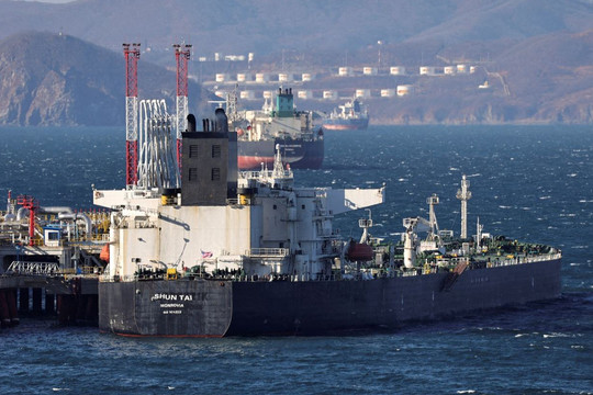 Đan Mạch sẽ chặn tàu chở dầu Nga: Moskva phản ứng