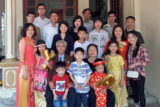 Gia đình có 7 nhà giáo ở Thanh Hoá