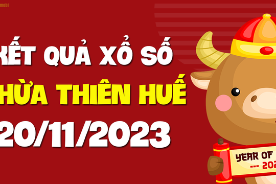 XSPY 20/11 - Xổ số tỉnh Phú Yên ngày 20 tháng 11 năm 2023 - SXPY 20/11