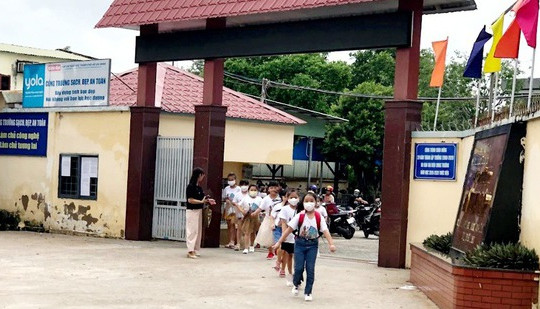Thông tin "Người lạ tiếp cận đưa tiền cho học sinh ở trường Hà Huy Giáp" là sai sự thật
