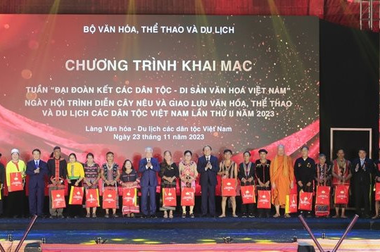 Tuần Đại đoàn kết dân tộc – Di sản Văn hóa Việt Nam 2023: Tôn vinh những di sản vô giá của dân tộc