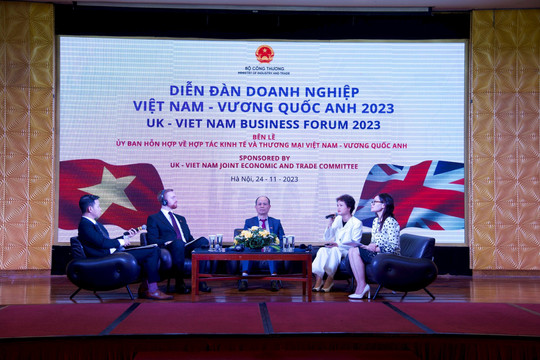 Lãnh đạo Sao Thái Dương chia sẻ tại “Diễn đàn doanh nghiệp Việt Nam – Vương Quốc Anh năm 2023”